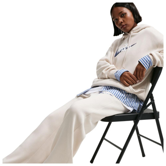 Nike Γυναικείο παντελόνι φόρμας Sportswear Phoenix Fleece High-Waisted Wide-Leg Logo Pants